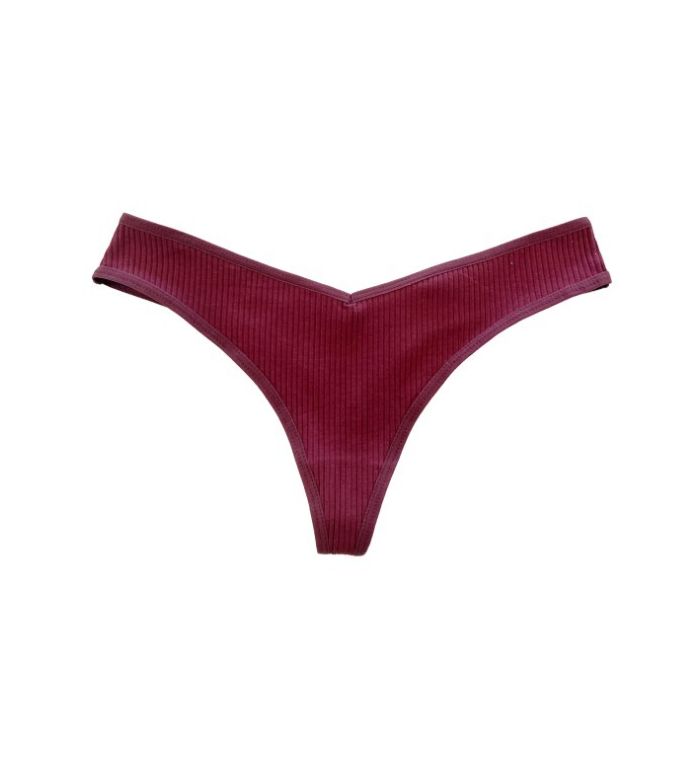 Love Libby Soft Cotton Rib Thong