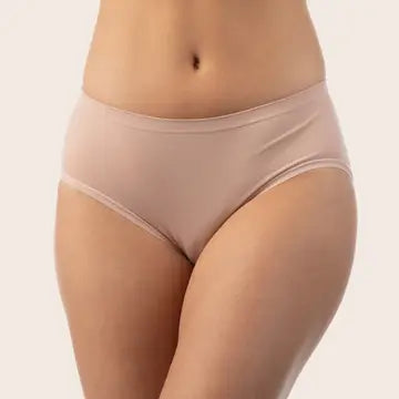 Isadora Nylon/Spandex Seamless Brief w/ Cotton Crotch