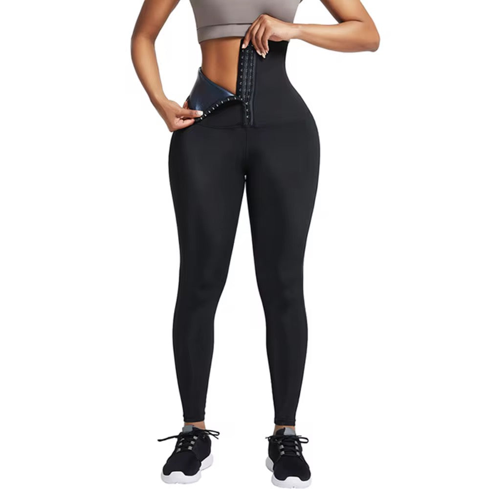 Women Sauna Yoga Pants with Belly Control