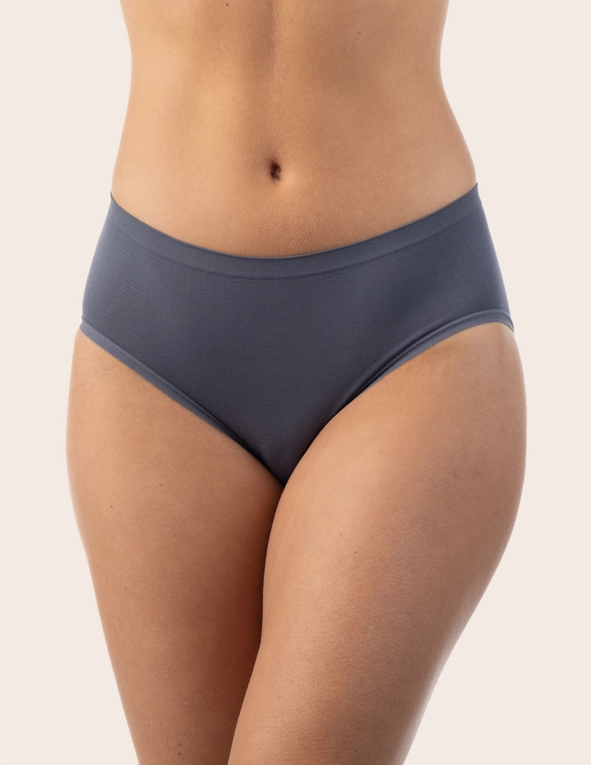 Isadora Nylon/Spandex Seamless Brief w/ Cotton Crotch