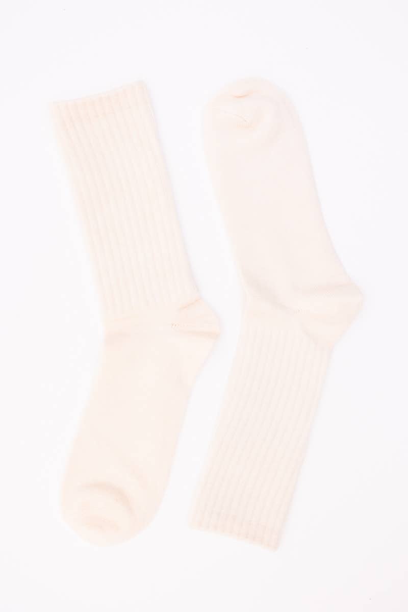 Earth Tones Comfort Crew Socks - Everyday Wear 🌱